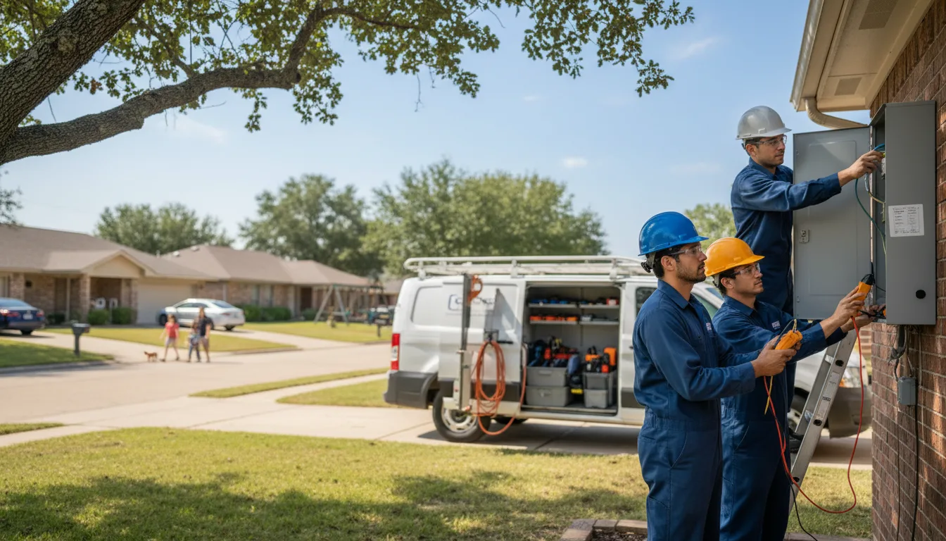 Certified electrician providing emergency electrical services in Humbird, WI